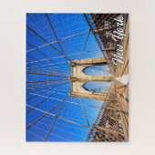 Brooklyn Bridge, New York, Verenigde Staten Legpuzzel (Verticaal)