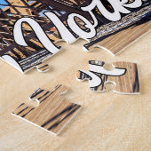 Brooklyn Bridge, New York, Verenigde Staten Legpuzzel (Zijkant)