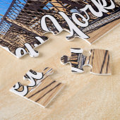 Brooklyn Bridge, New York, Verenigde Staten Legpuzzel (Zijkant)