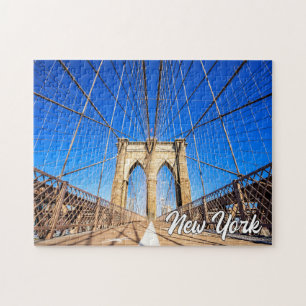 Brooklyn Bridge, New York, Verenigde Staten Legpuzzel