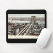 Brooklyn Bridge NY 1907 Muismat (Met muis)