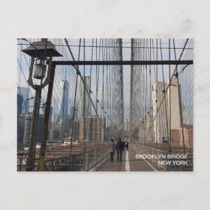 Brooklyn Bridge - NY New York nr 2 Briefkaart