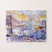 Brooklyn Bridge (NYC) (door John Marin) Legpuzzel (Horizontaal)