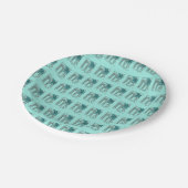 Brooklyn Bridge NYC Kerstmis Hanukkah Holiday Papieren Bordje (Gekanteld)