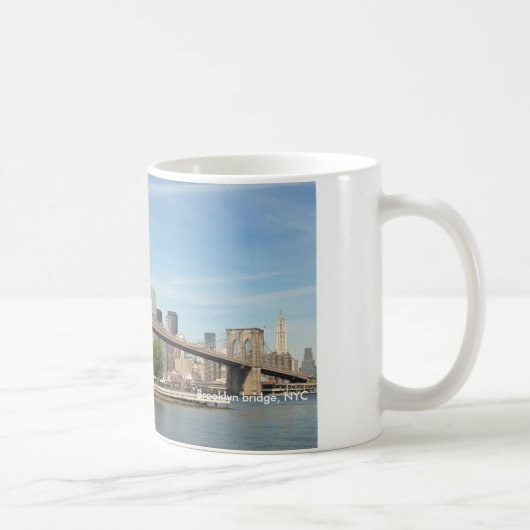 Brooklyn Bridge,NYC Koffiemok (Rechts)