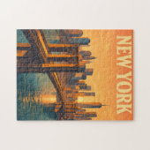 Brooklyn Bridge NYC Reis New York Puzzel (Horizontaal)