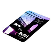 Brooklyn Bridge NYC Save the Date Magneet (Linkerzijde)