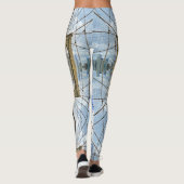 Brooklyn Bridge NYC Yoga Broek Leggings (Achterkant)