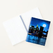 Brooklyn Bridge onder de naam Full Moon Journal Notitieboek (Binnen)