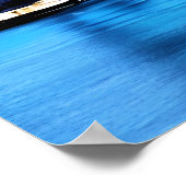 Brooklyn Bridge onder een volle maan Poster (Hoek)