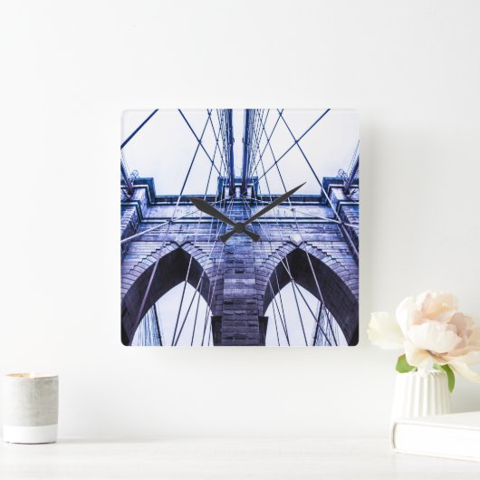 Brooklyn Bridge-ontwerp Vierkante Klok (Huis)