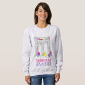 Brooklyn Bridge Paaseieren NYC Sweatshirt (Voorkant volledig)