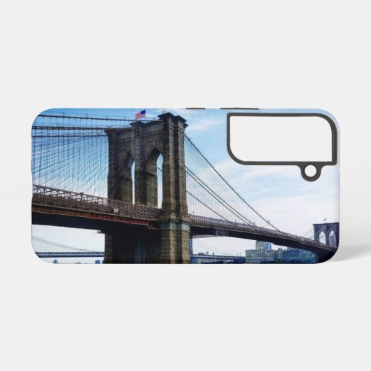 Brooklyn Bridge Phone Case Samsung Galaxy Hoesje (Achterkant horizontaal)