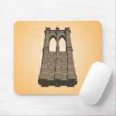 Brooklyn Bridge Pijler: 3D Model: Muismat (Met muis)