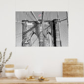 Brooklyn Bridge Poster (Keuken)