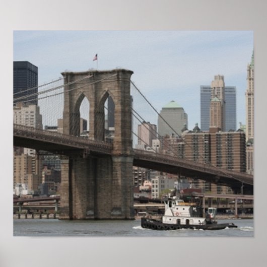 Brooklyn Bridge Poster (Voorkant)