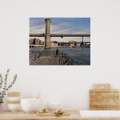 Brooklyn Bridge Poster (Keuken)