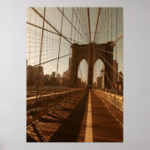 Brooklyn Bridge. Poster (Voorkant)