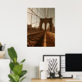 Brooklyn Bridge. Poster (Thuiskantoor)