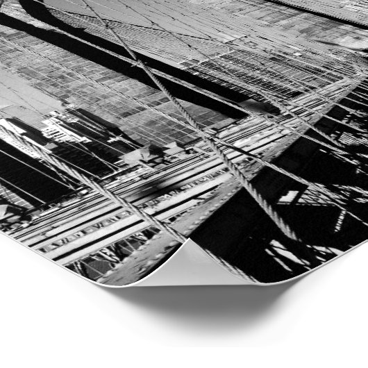 Brooklyn Bridge Poster (Hoek)