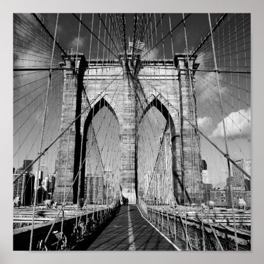 Brooklyn Bridge Poster (Voorkant)