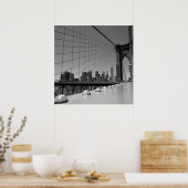 Brooklyn bridge poster (Keuken)
