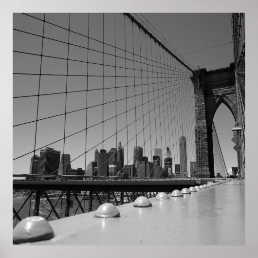 Brooklyn bridge poster (Voorkant)