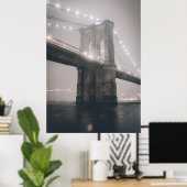 Brooklyn Bridge Poster (Thuiskantoor)