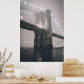 Brooklyn Bridge Poster (Keuken)