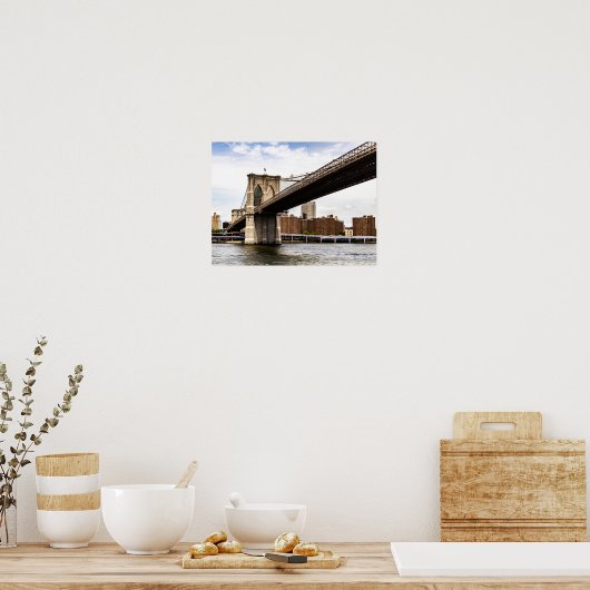 Brooklyn Bridge Poster (Keuken)