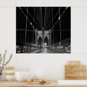 Brooklyn Bridge Poster (Keuken)