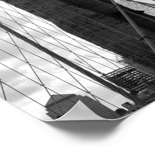 Brooklyn Bridge Poster (Hoek)
