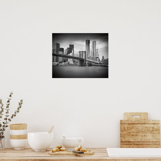 Brooklyn Bridge Poster (Keuken)