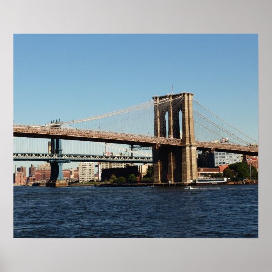 BROOKLYN BRIDGE POSTER IN NEW YORK (Voorkant)