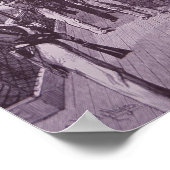 Brooklyn Bridge, President Arthur bij de opening Poster (Hoek)
