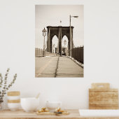 Brooklyn Bridge print (Keuken)