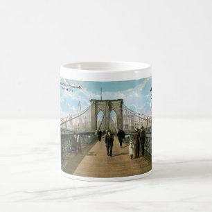 Brooklyn Bridge Promenade, New York City Koffiemok