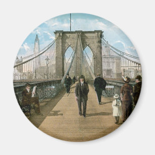 Brooklyn Bridge Promenade, New York City Magneet