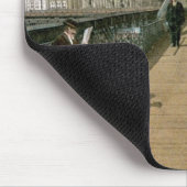 Brooklyn Bridge Promenade, New York City Muismat (Hoek)