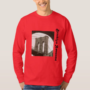 Brooklyn Bridge/Quote Mannen T-shirt