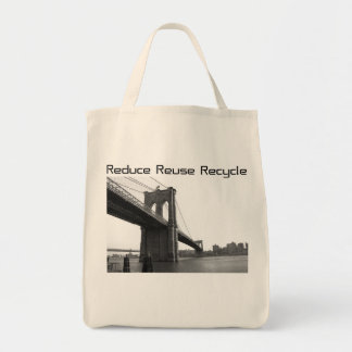 Brooklyn Bridge Recyclen Tote Bag