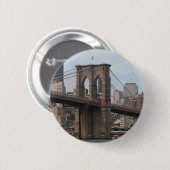 Brooklyn Bridge Ronde Button 5,7 Cm (Voorkant /achterkant)
