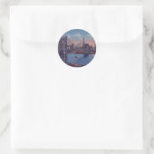  Brooklyn Bridge Ronde Sticker (Tas)