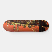 Brooklyn Bridge 's Nachts Skateboard (Horizontaal)