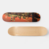 Brooklyn Bridge 's Nachts Skateboard (Horizontaal)