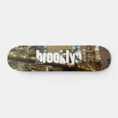 Brooklyn Bridge Skyline Persoonlijk Skateboard (Horizontaal)