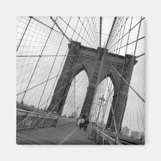 Brooklyn Bridge Slant Magnet (Voorkant)