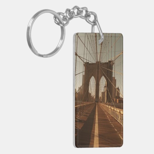 Brooklyn Bridge. Sleutelhanger (Voorkant Links)