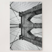 Brooklyn Bridge Sluiten Architecturaal Detail Legpuzzel (Verticaal)