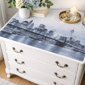 Brooklyn Bridge Sophisticated Urban Monochrome Tissuepapier